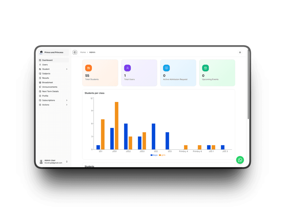 ScholaHQ — School Management Platform